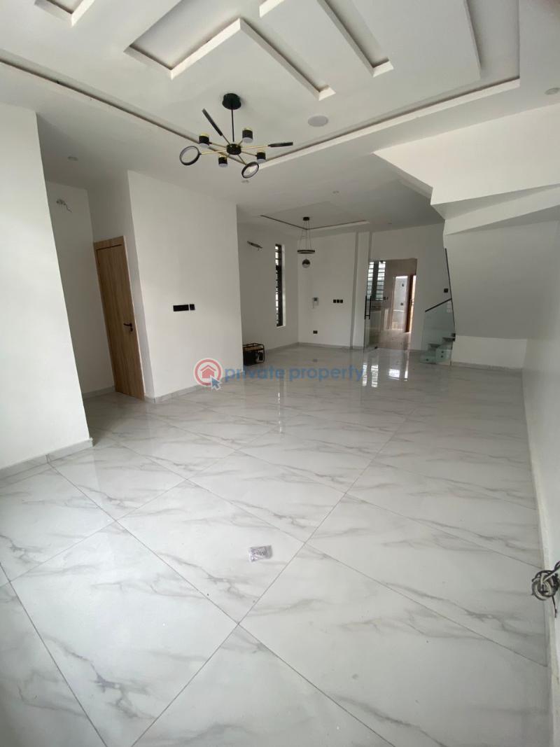 Contemporary built 5bedroom semi  detached duplex with rooftop and bq - 6 5 bedroom Semi detached Duplex For Sale Chevron Drive Lekki Lagos - 6