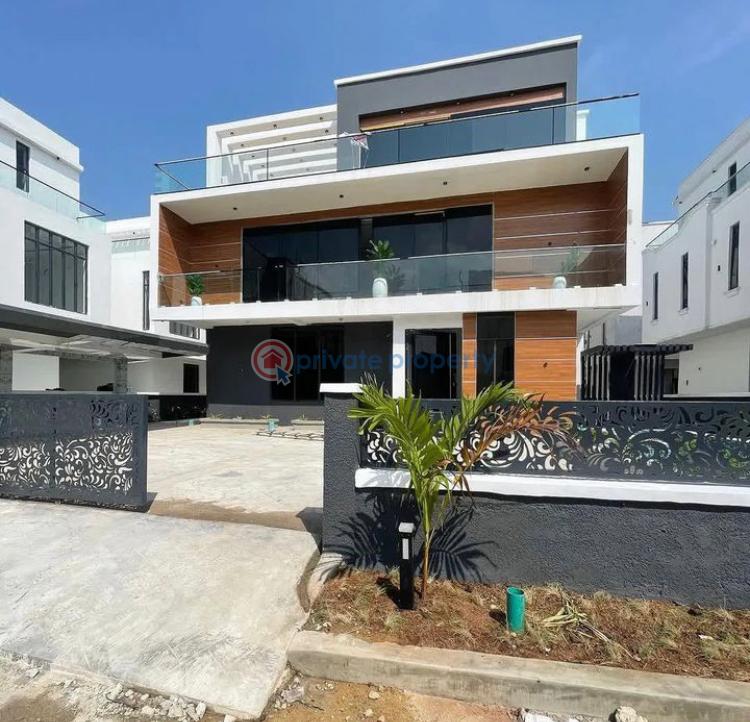 Contemporary fully detached 5 bedroom duplex with swimming pool - 0 5 bedroom Duplex For Sale Osapa London Lekki Lagos - 0