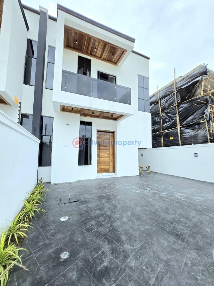 Contemporary spacious 4 bedroom semi-detached duplex with bq - 0 4 bedroom Semi detached Duplex For Sale Chevron Drive Lekki Lagos - 0