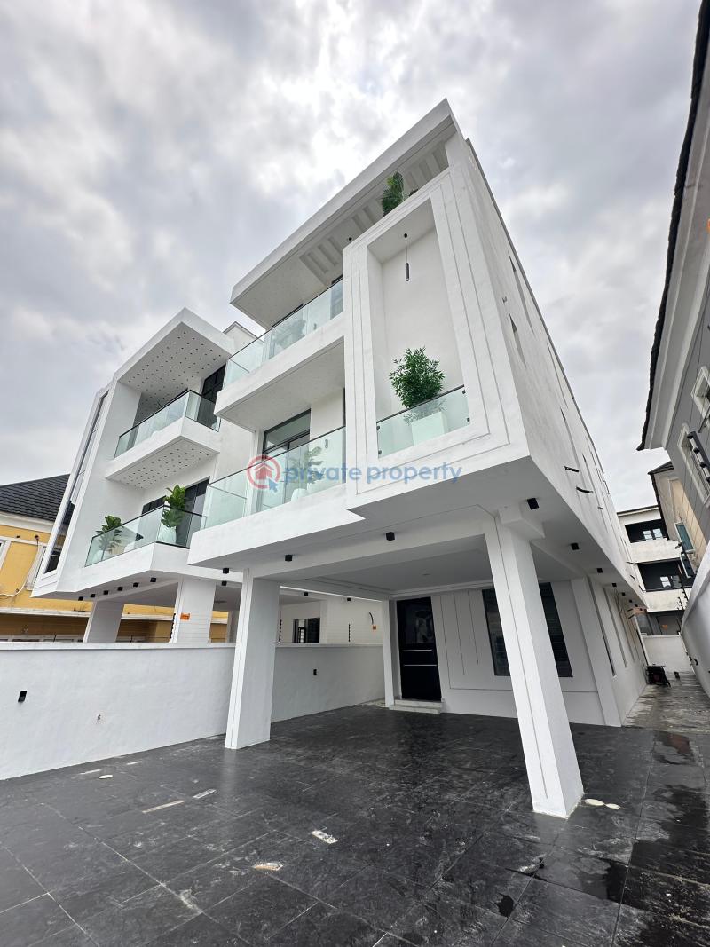 Contemporary spacious 5 bedroom detached duplex with bq and swimming pool - 0 5 bedroom Detached Duplex For Sale Chevron Drive Lekki Lagos - 0