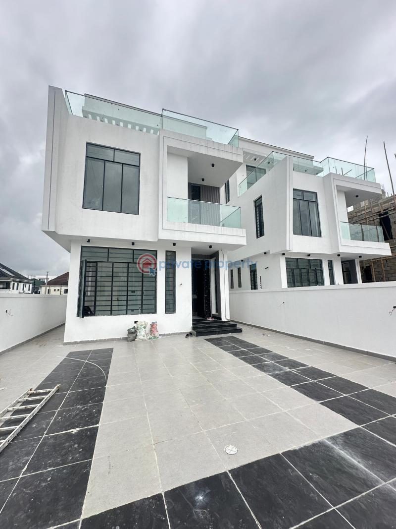 Contemporary spacious 5 bedroom fully detached duplex bq, rooftop - 3 5 bedroom Detached Duplex For Sale Lekki Phase 1 Lagos - 3