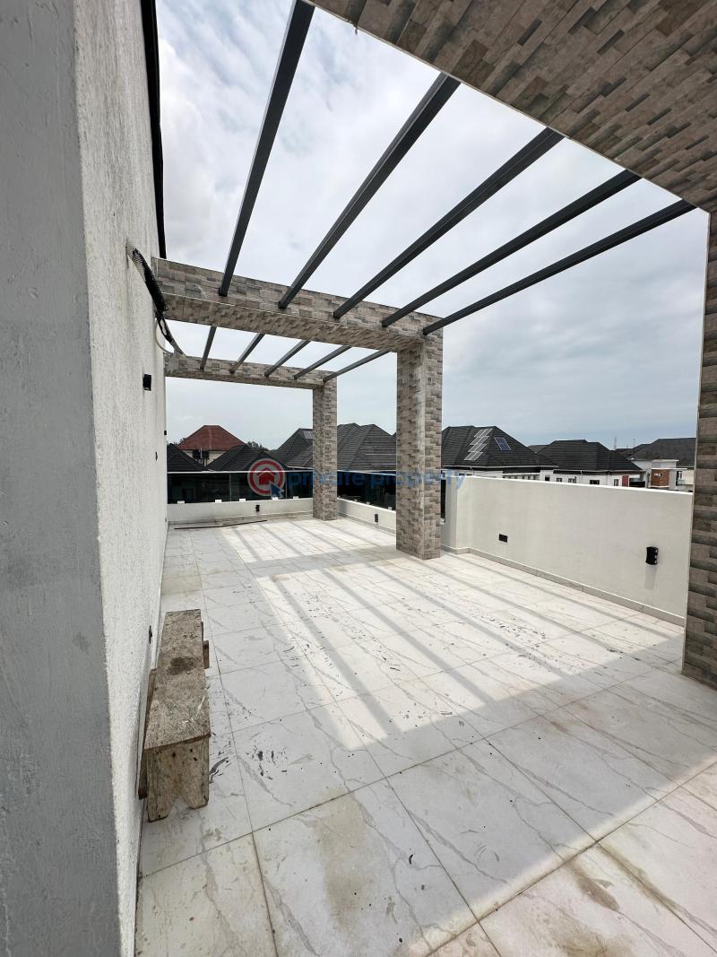 Contemporary spacious 5 bedroom fully detached duplex with bq with roof terrace - 23 5 bedroom Detached Duplex For Sale Chevron Drive Lekki Lagos - 23