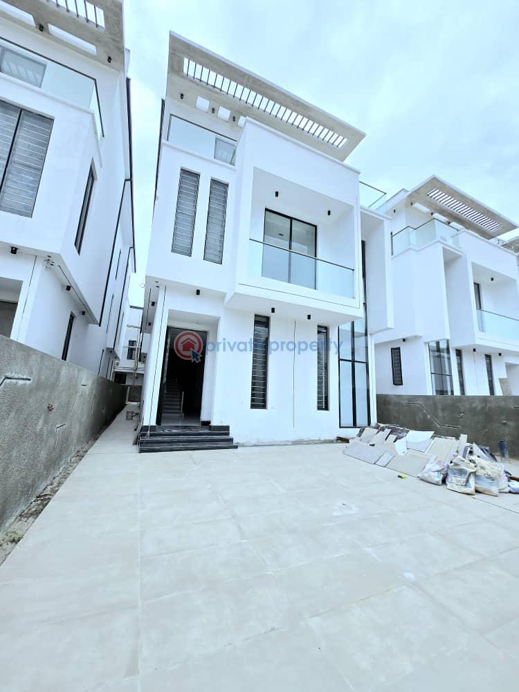 Contemporary spacious 5 bedroom fully detached duplex - 0 5 bedroom Detached Duplex For Sale Chevron Drive Lekki Lagos - 0