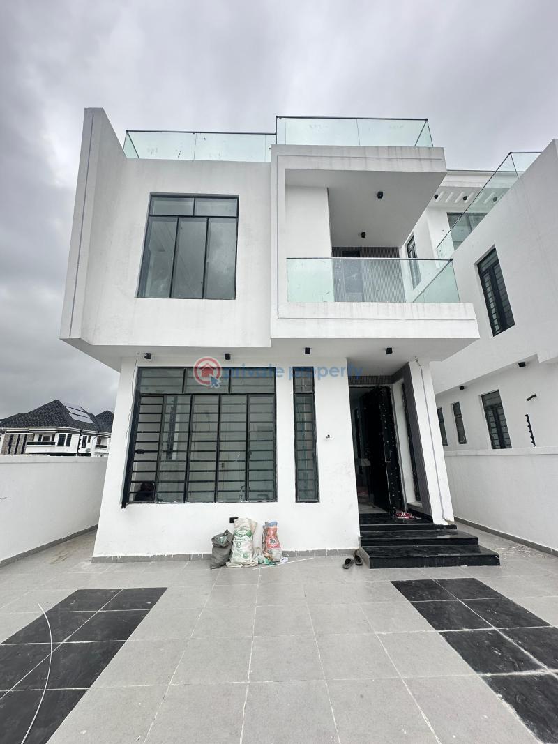 Contemporary spacious 5 bedroom fully detached duplex bq, rooftop - 1 5 bedroom Detached Duplex For Sale Lekki Phase 1 Lagos - 1