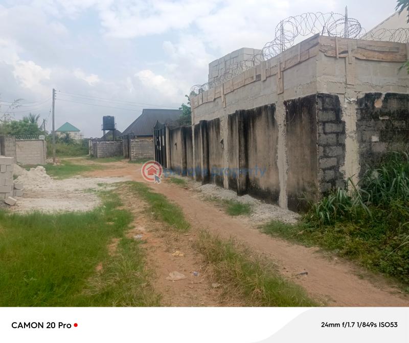 Residential Land For Sale Corner Piece Plot With High Fence Advantage Owerri Imo - 1
