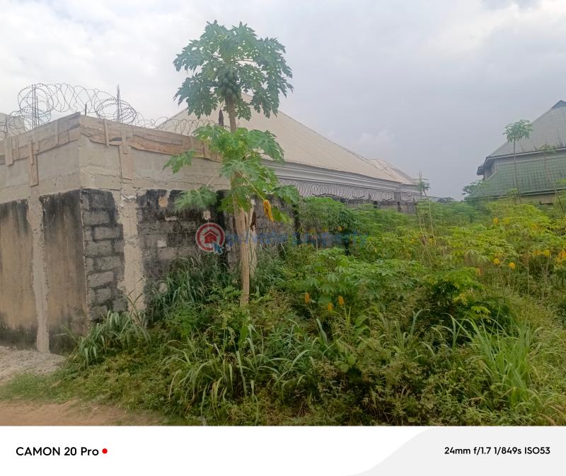 Residential Land For Sale Corner Piece Plot With High Fence Advantage Owerri Imo - 2