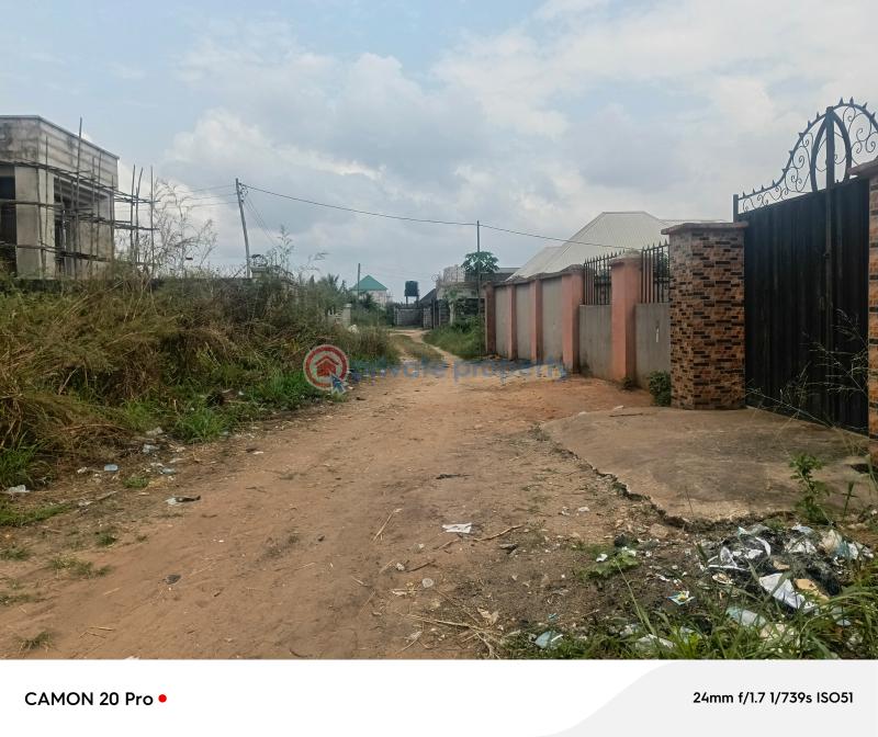 Residential Land For Sale Corner Piece Plot With High Fence Advantage Owerri Imo - 9