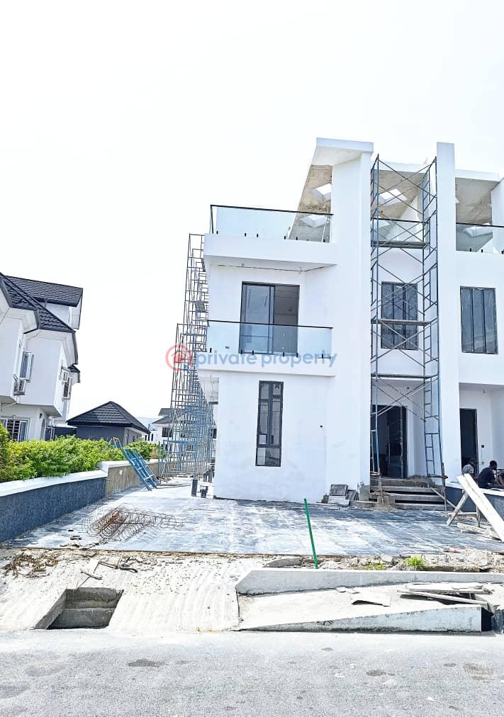 Cowrie creek - 1 5 bedroom Semi detached Duplex For Sale Cowrie Creek Estate Ikate Elegushi Lekki Lagos - 1