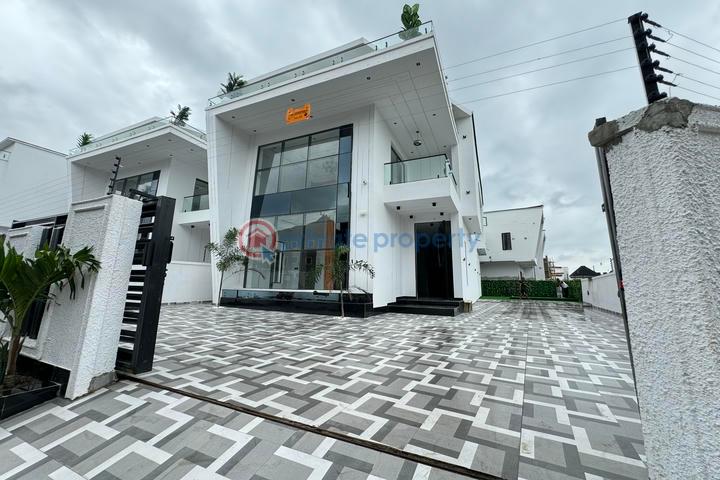 Cozy 5 bedroom detached duplex with swimming and boys quarter - 1 5 bedroom Detached Duplex For Sale Ajah Lagos - 1