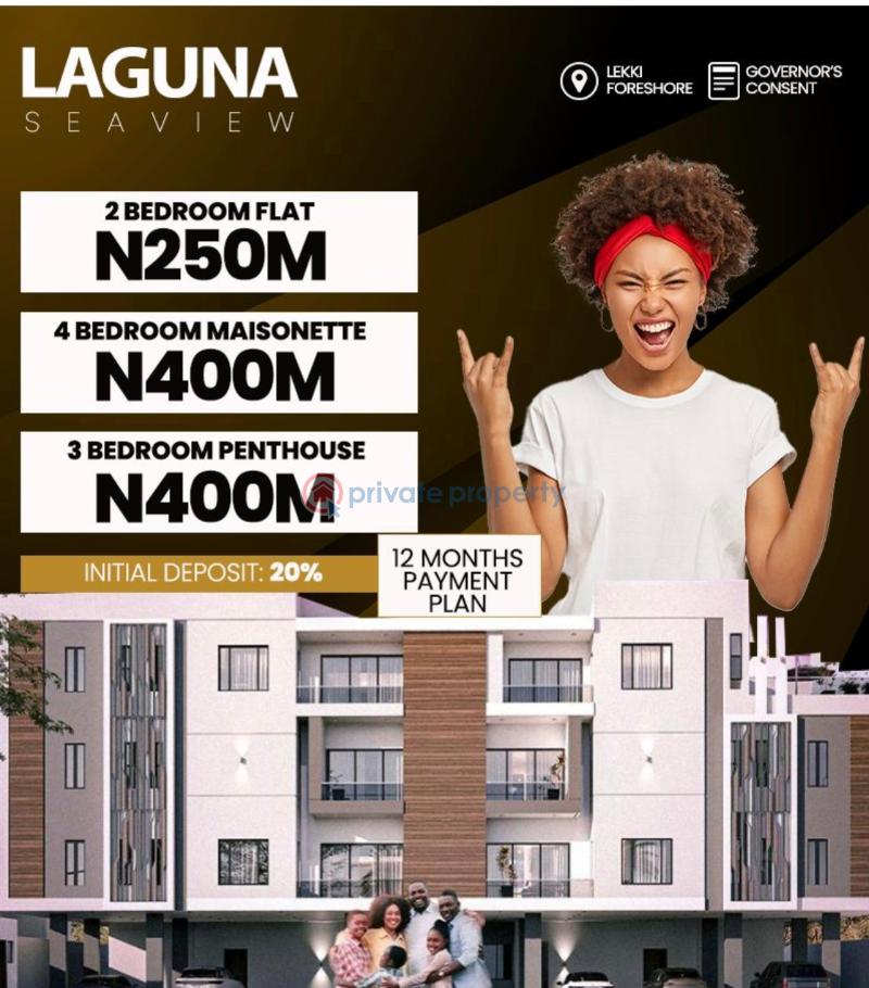2 bedroom Block Of Flats For Sale Lekki Foreshore Scheme Lekki Lagos - 1