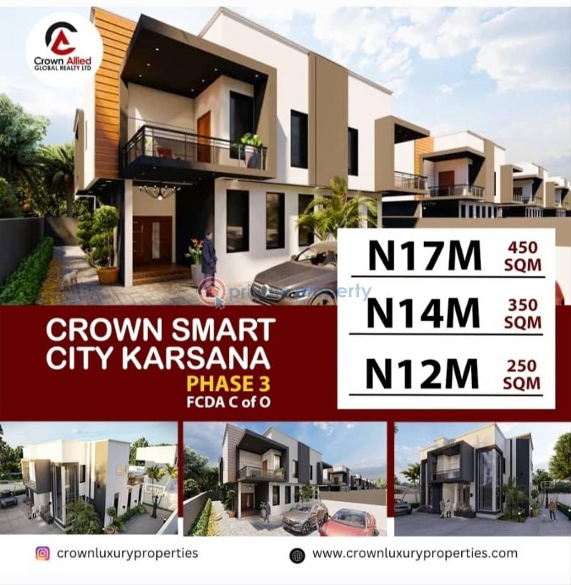 Residential Land For Sale Crown Smart City Karasana Karsana Abuja Phase 3 