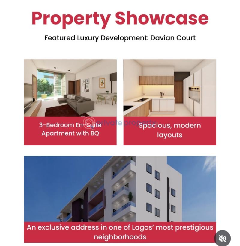 3 bedroom Shared Apartment For Sale Old Ikoyi Lagos - 2