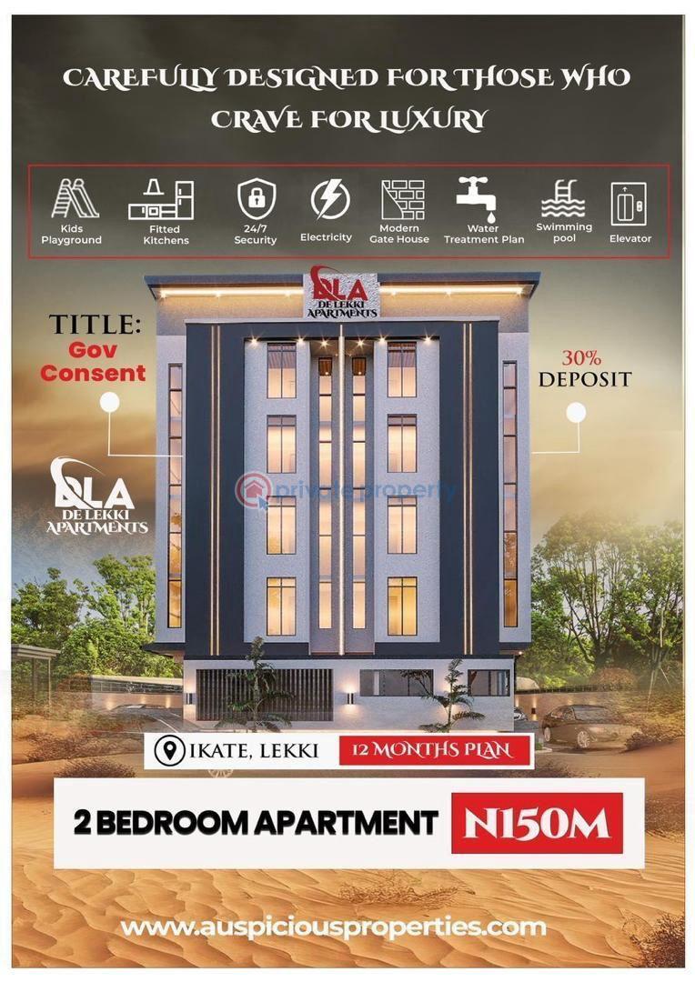 2 bedroom Flat & Apartment For Sale Ikate Lekki Lagos - 0
