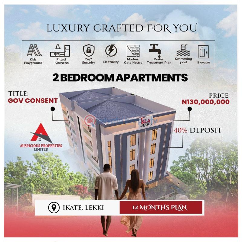3 bedroom Flat & Apartment For Sale Ikate Elegushi Lekki Lagos - 1