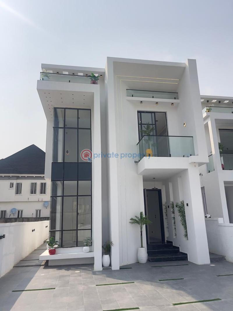 5 bedroom Detached Duplex For Sale Chevron Drive Lekki Lagos - 1