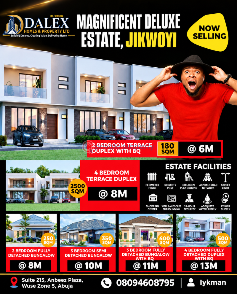 2 bedroom Residential Land For Sale Jikwoyi Abuja Phase 4 