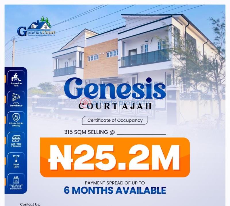 Land For Sale Genesis Court Estate Badore Ajah Lagos - 4