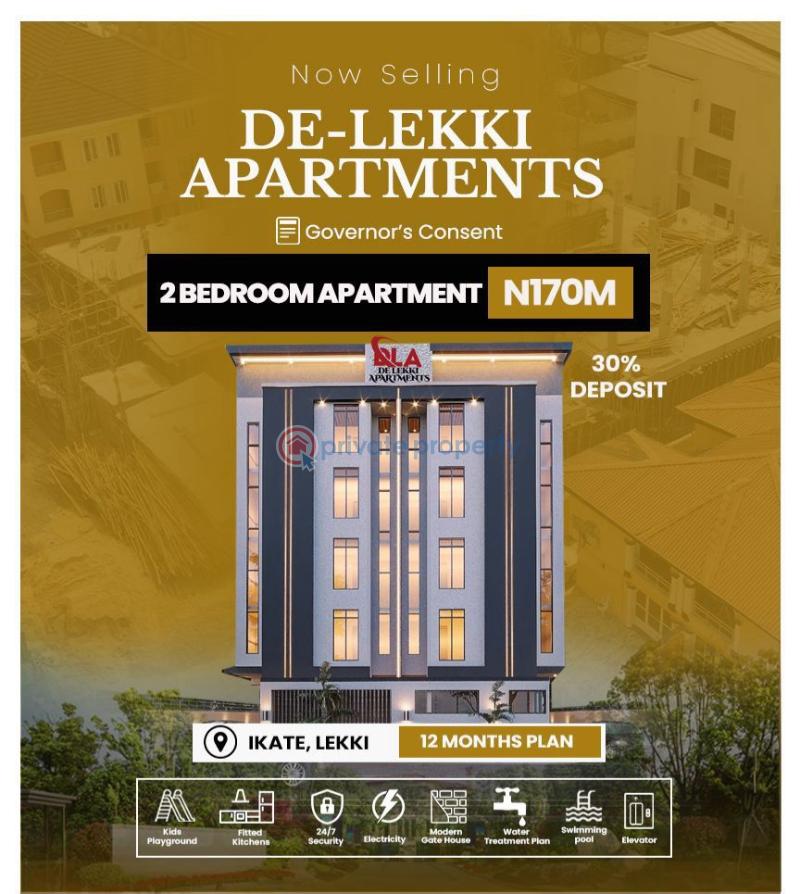 2 bedroom Studio Apartment For Sale De Lekki Apartments Ikate Elegushi Lekki Lagos