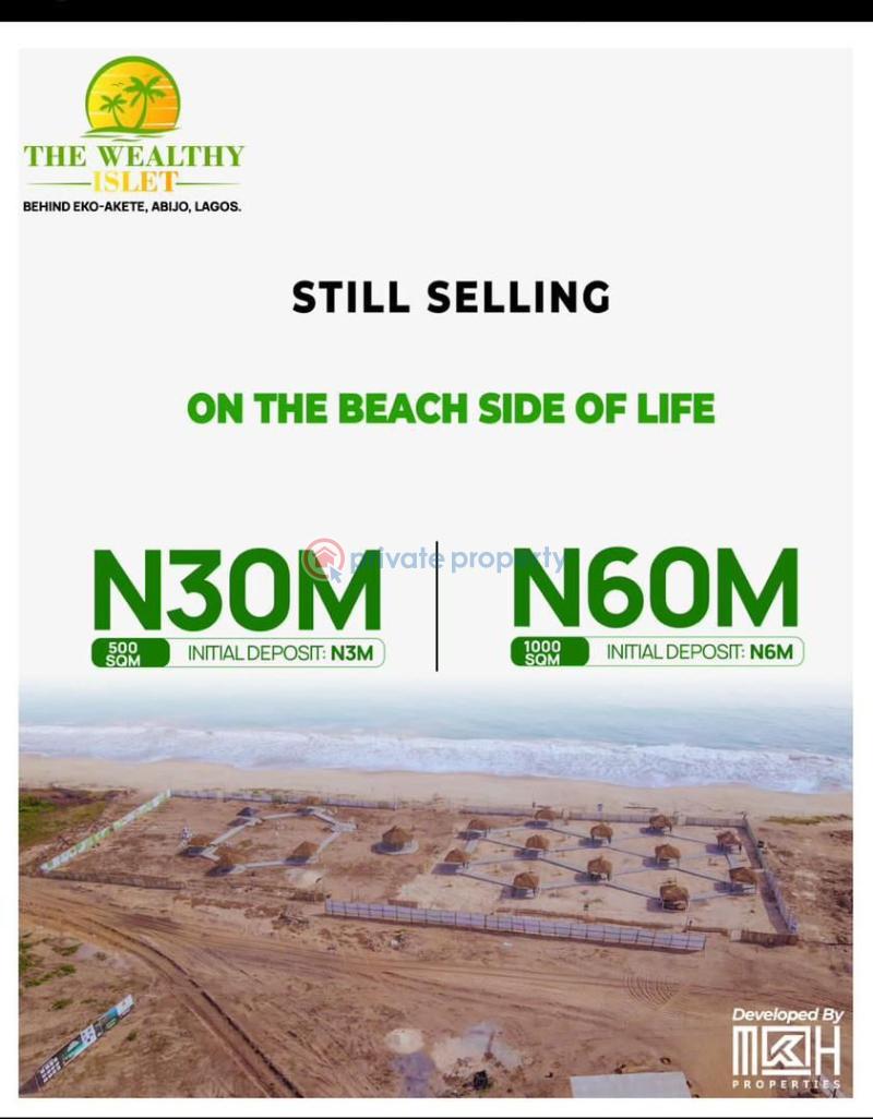 Land For Sale The Wealthy Islet Estate , In Eko Akete. Abijo Ajah Lagos - 2