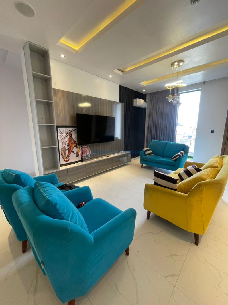 Description- fully furnished 2bd apartment for rent price* - 8m/annum×2yrs                10m/annum × 1yr - 13 2 bedroom Block Of Flats For Rent Platinum Way Nicon Town Lekki Lagos. Nicon Town Lekki Lagos - 13
