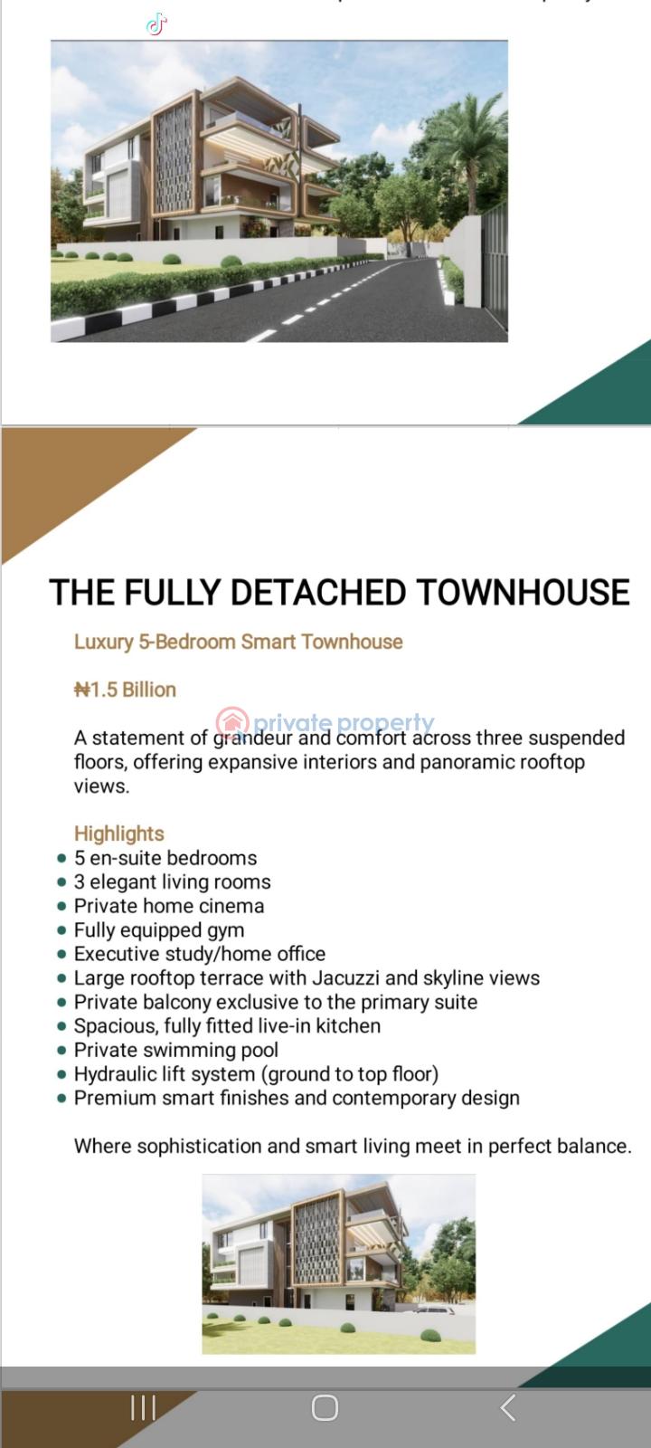 5 bedroom Detached Duplex For Sale Off Oduduwa Street Ikeja GRA Lagos