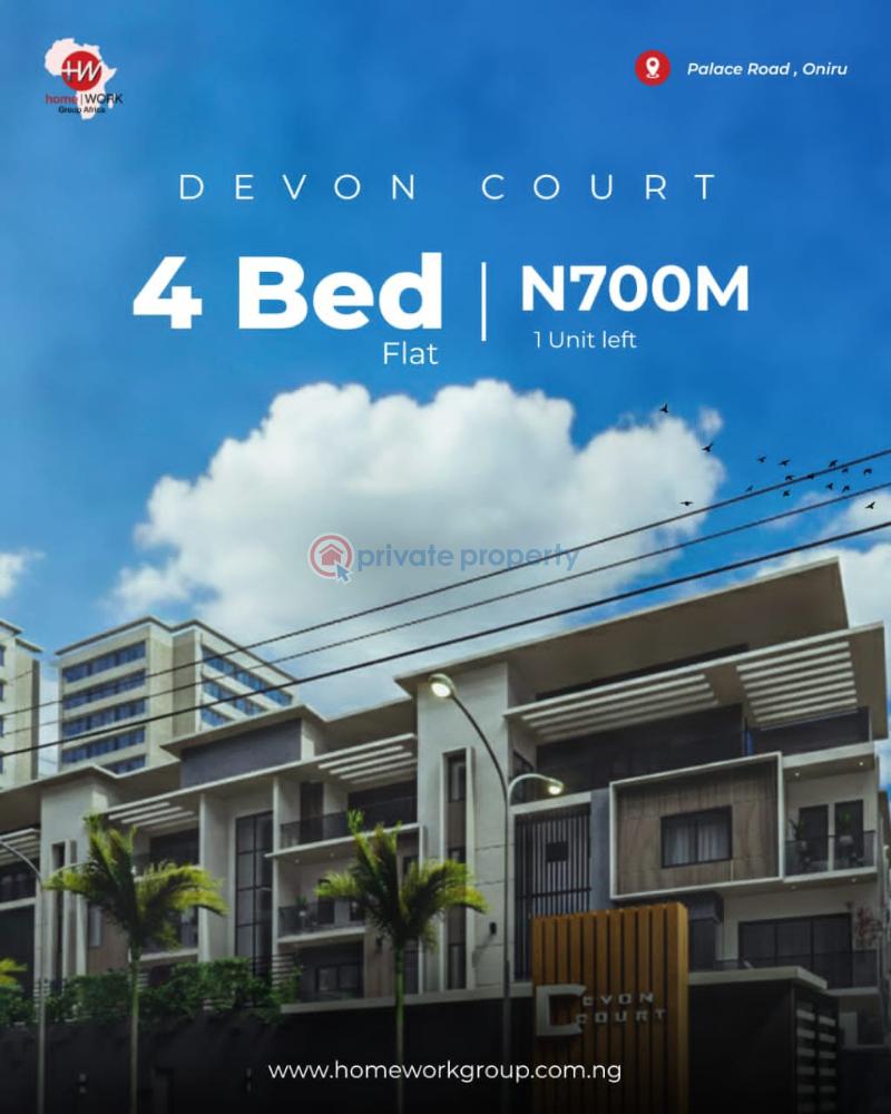 4 bedroom Shared Apartment For Sale Oniru Victoria Island Lagos - 0