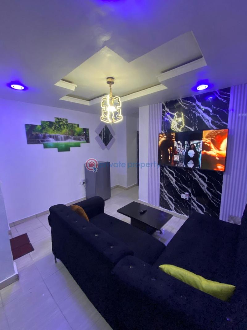 1 bedroom Self Contain Short let 48 Olatilewa Street Off Ogunlana Drive Surulere Lagos - 1