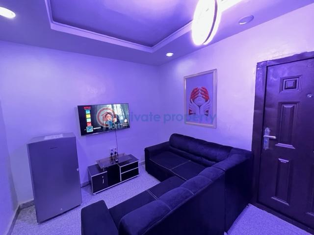 1 bedroom Self Contain Short let 48 Olatilewa Street Off Ogunlana Drive Surulere Lagos - 0