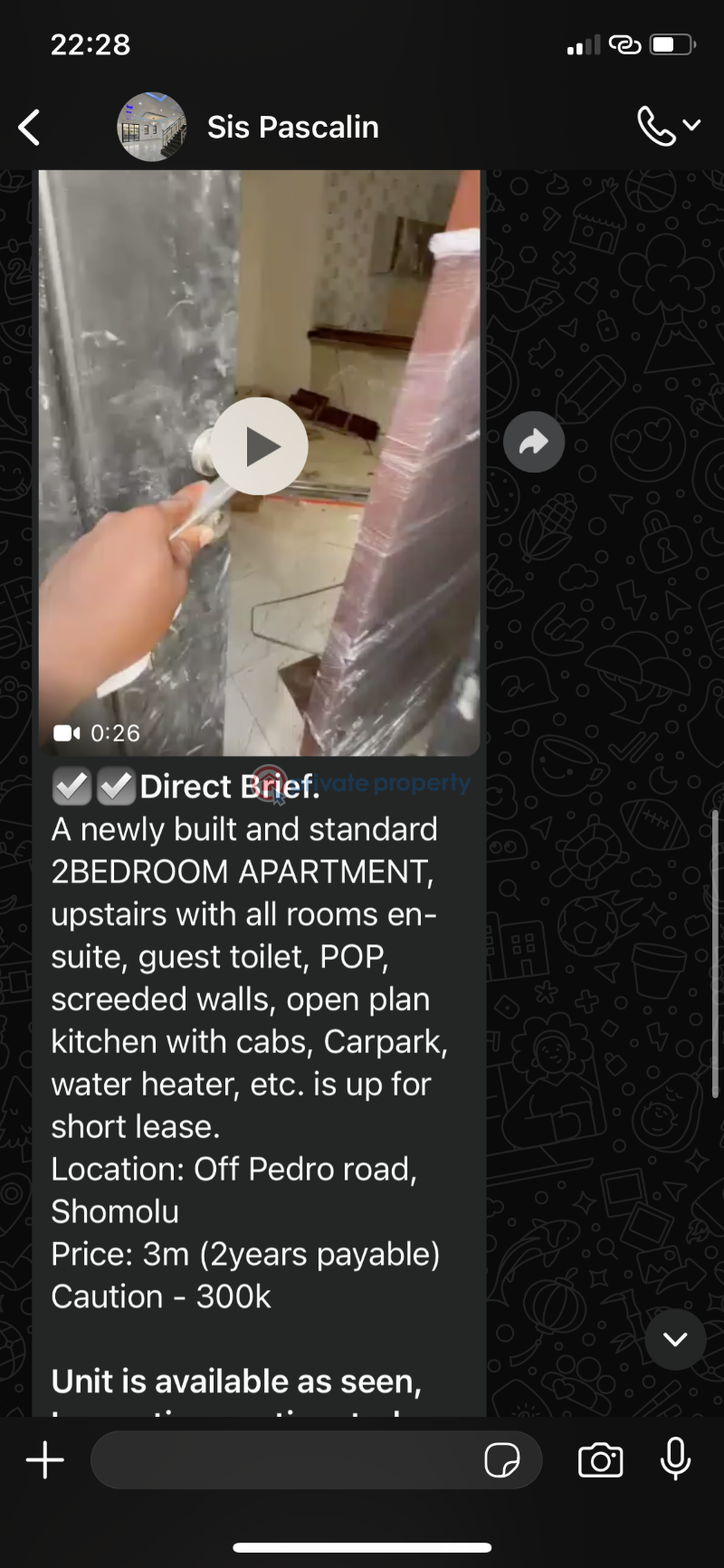 2 bedroom Block Of Flats For Rent Shomolu Lagos - 2