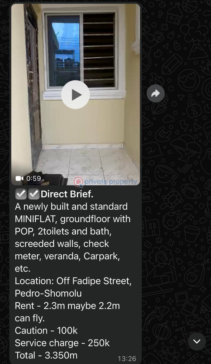 2 bedroom Mini Flat For Rent Shomolu Lagos - 3