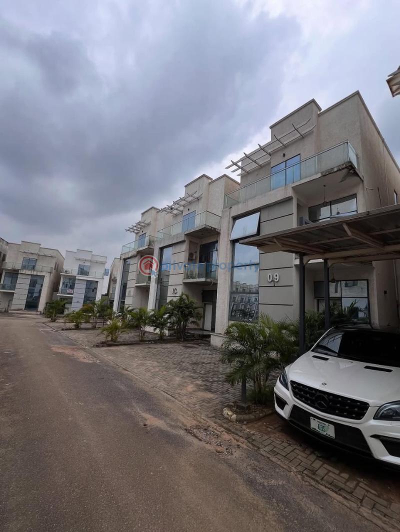 (direct brief) for sale   luxury 4 bedroom terrace duplex with a bq  📍location: dawaki - abuja (tarred road)   price: 2 - 3 4 bedroom Terrace For Sale Dawaki Abuja Phase 3  - 3