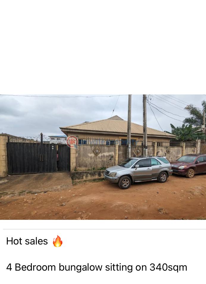 4 bedroom Detached Bungalow For Sale Yakoyo/Alagbole Ojodu Lagos - 0
