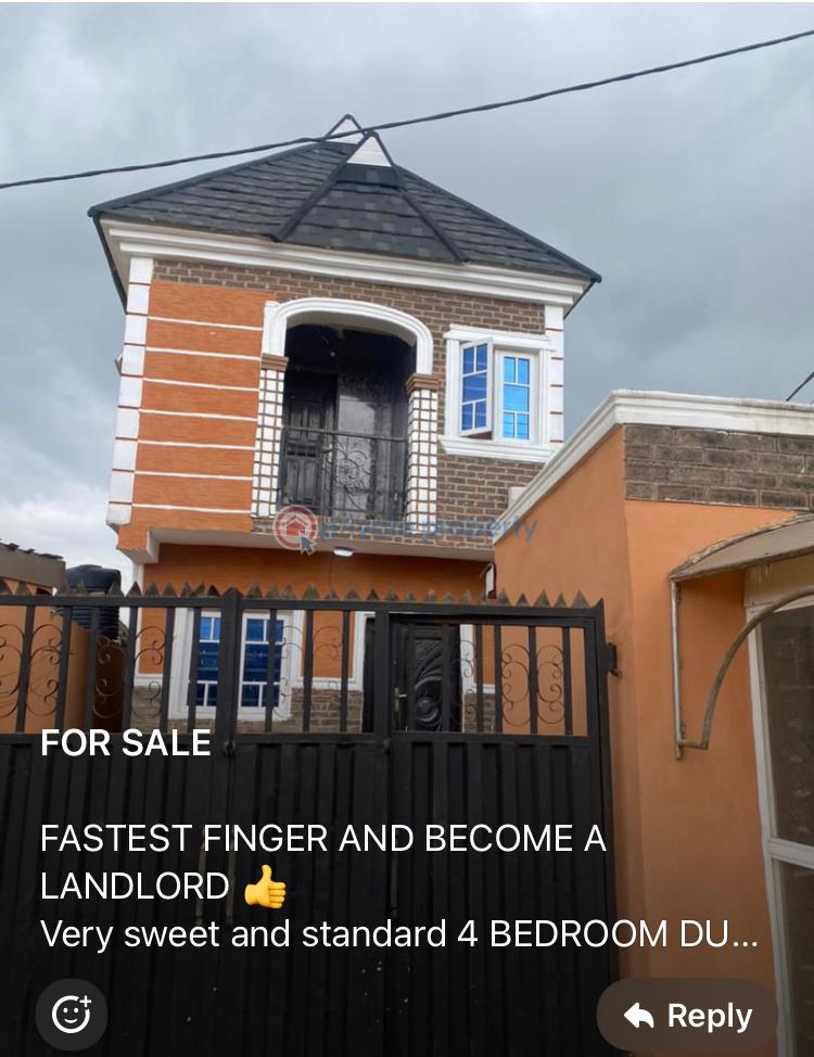 4 bedroom Duplex For Sale Command Amikanle Ipaja Lagos Ipaja Lagos