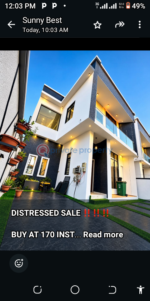 4 bedroom Detached Duplex For Sale Ajah Lagos