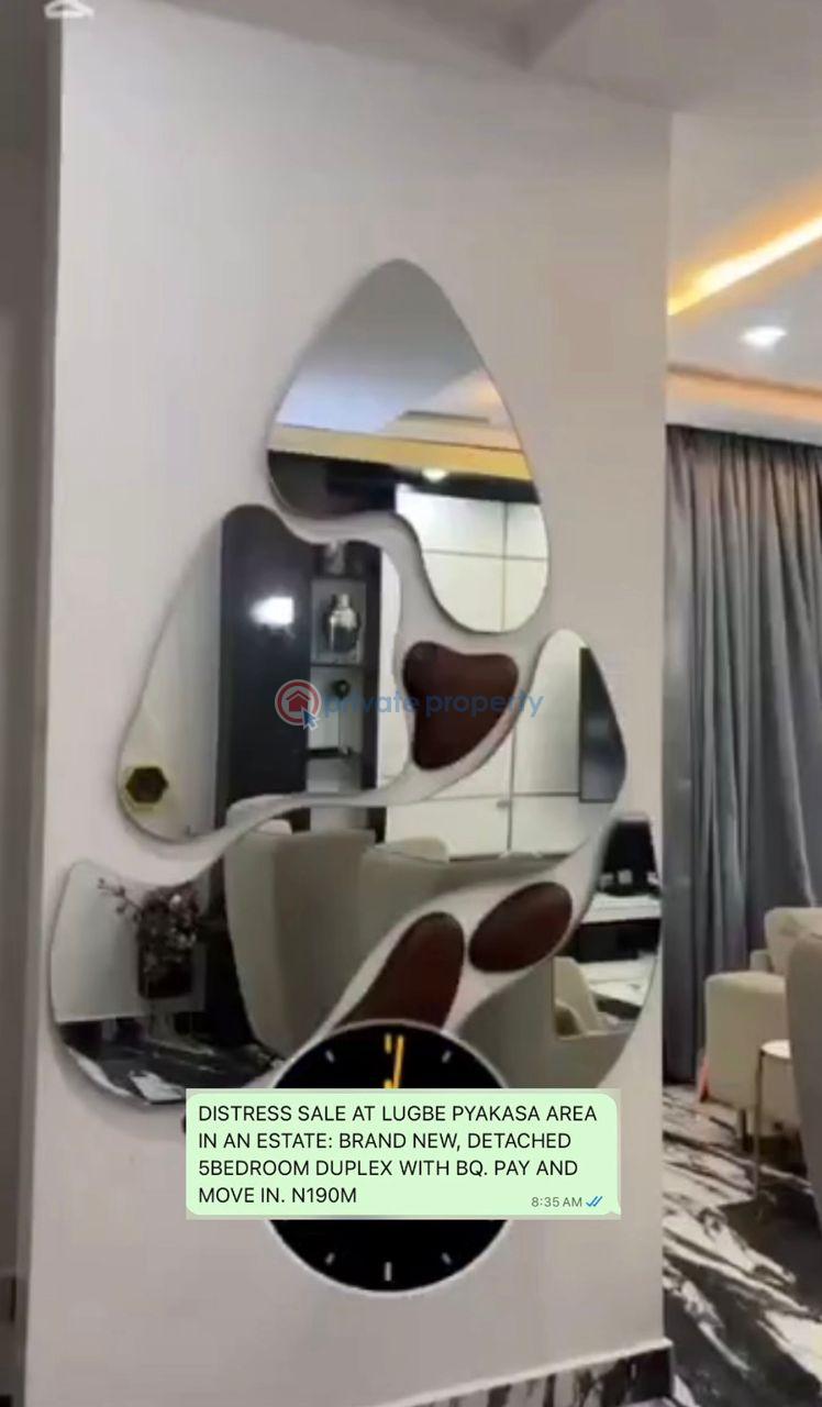 5 bedroom Detached Duplex For Sale Pyakasa, Lugbe, In An Estate: Lugbe Abuja Phase 4  - 1