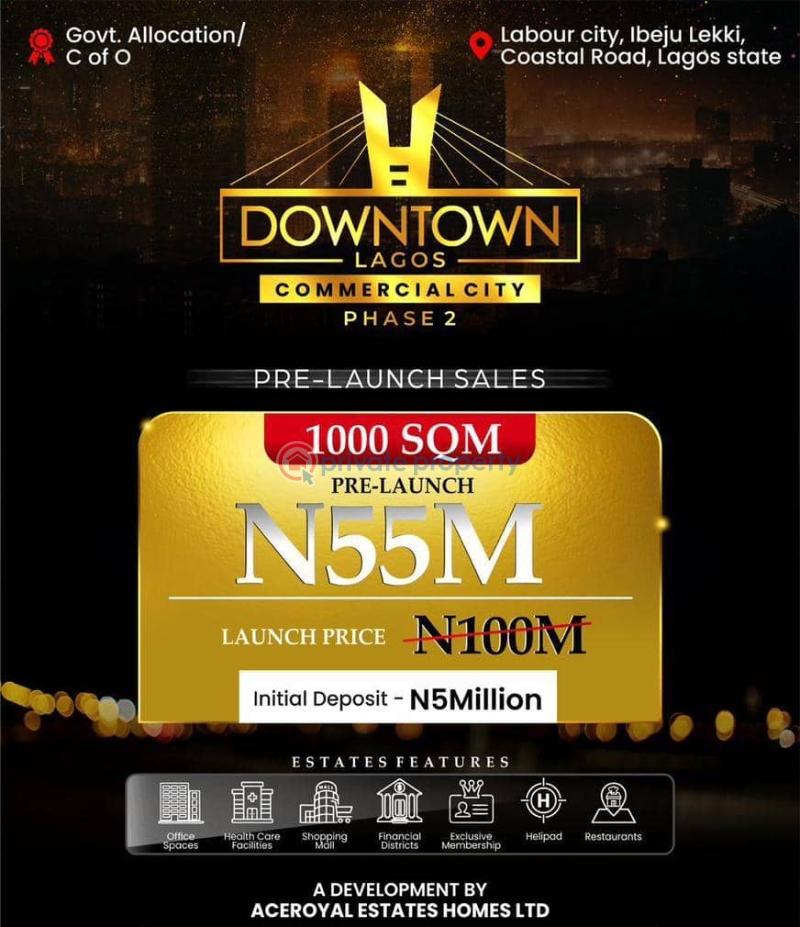 Mixed use Land For Sale Ibeju Lekki Ibeju-Lekki Lagos