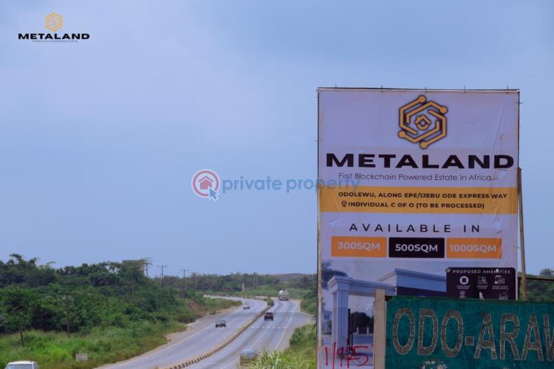 Residential Land For Sale Metaland Along Epe/ Ijebu Ode Expressway Ogun Ogun area  - 1