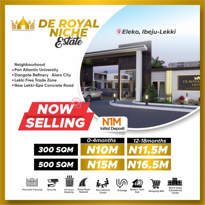 Land For Sale De Royal Niche Estate Eleko Ajah Lagos - 2