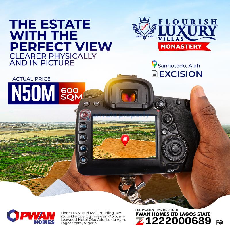 Residential Land For Sale Sangotedo Ajah Monastery Road Sangotedo Lagos