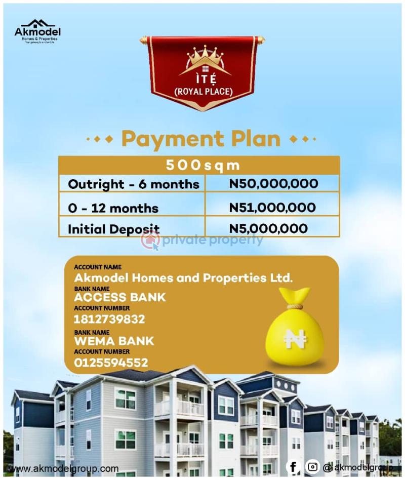 Dry land for sale at monestry road sangotedo - ite estate - 3 Land For Sale Monastry Road Sangotedo Monastery Road Sangotedo Lagos - 3