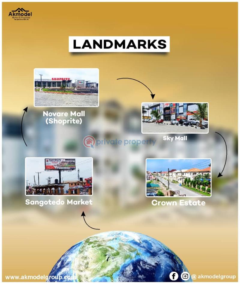 Dry land for sale at monestry road sangotedo - ite estate - 4 Land For Sale Monastry Road Sangotedo Monastery Road Sangotedo Lagos - 4