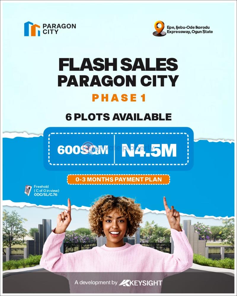 Residential Land For Sale Paragon City Estate Phase I Along Epe Ijebu Ode Ikorodu Expressway Ogun Ogun area 