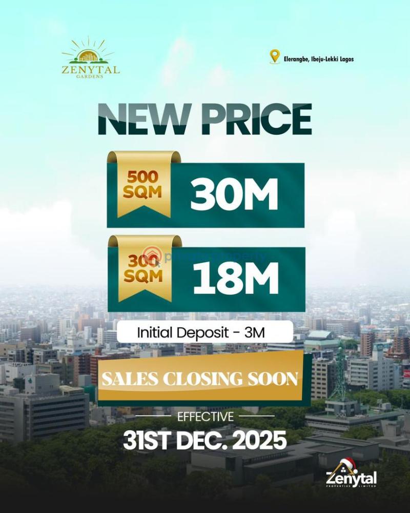 Residential Land For Sale Zenytal Gardens Estate Beside Lekki Avana Phase Ii Eleran Igbe Ibeju-Lekki Lagos - 6