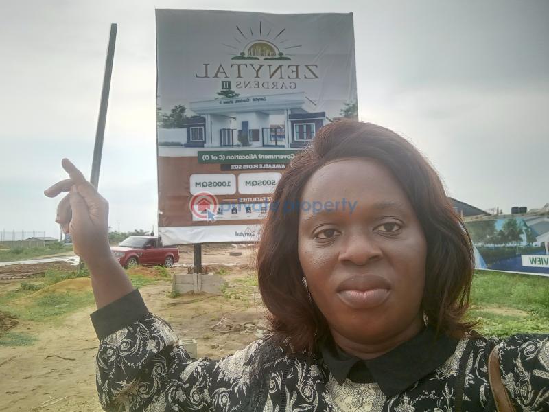 Mixed use Land For Sale Zenytal Gardens Estate Beside Lekki Avana Phase Ii Eleran Igbe Ibeju-Lekki Lagos - 1