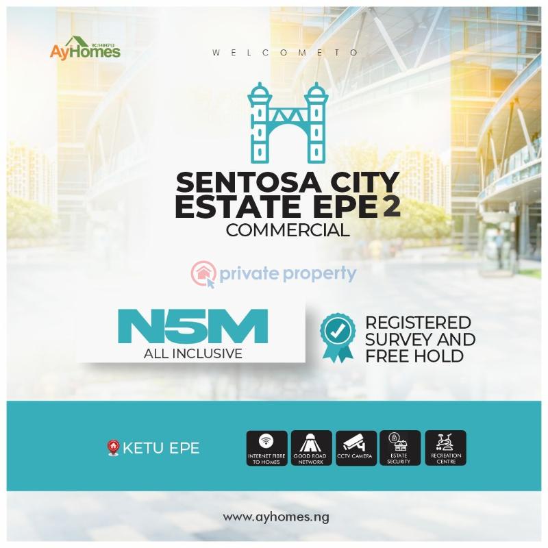 Commercial Land For Sale Sentosa City Commercial Estate, Instant Allocation. Epe Lagos - 5
