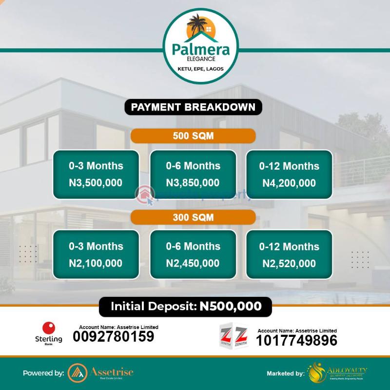 Dry land in ketu - newly launched still selling at prelaunch price. best time to invest. - 1 Land For Sale Ketu Epe Epe Lagos - 1