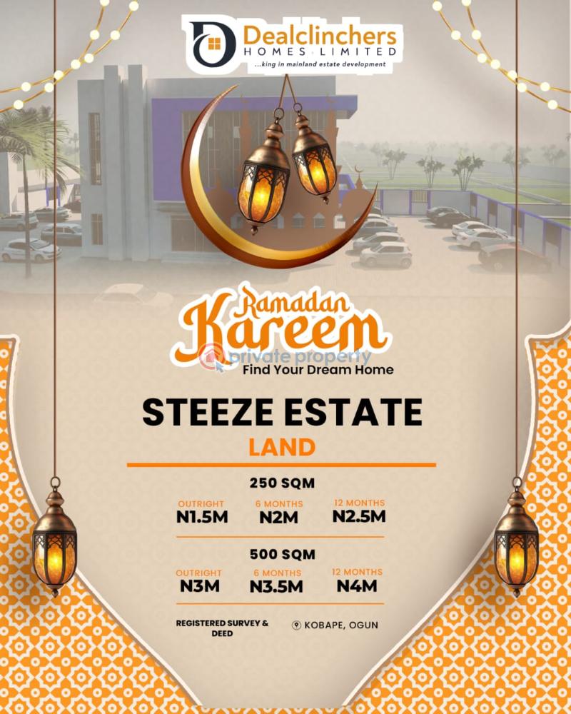 Residential Land For Sale Steeze Estate Kobape Abeokuta Ogun State Abeokuta Ogun - 0