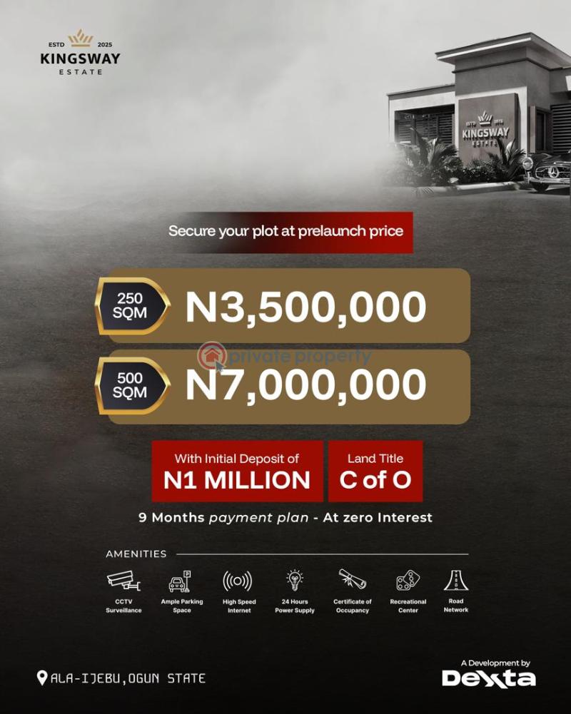 Residential Land For Sale Ala Ijebu Ijebu Ogun - 0