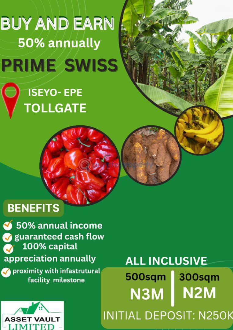 Mixed use Land For Sale Prime Swiss Iseyo Via Epe Ijebu Ode Road Ijebu Ode Ogun