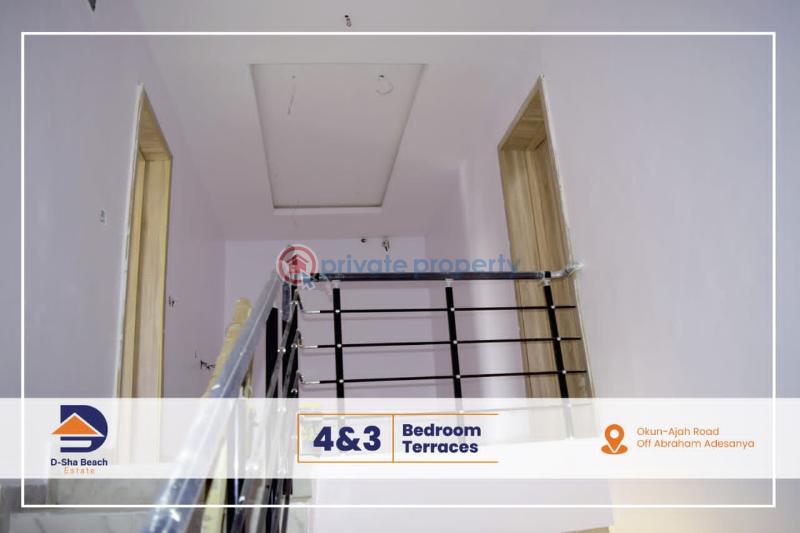 Dsha estate | okun-ajah, road ogombo | lagos | - 4 4 bedroom Terrace For Sale Abraham Adesanya Estate Ativan Beach Estat Recreational Centres/beaches Okun Ajah Lagos - 4